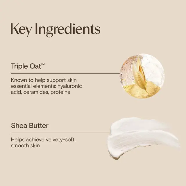 Alt view image 6 of 7 - Skin Relief Moisturizing Body Lotion Heals Very Dry, Sensitive Skin, Fast Absorbing Lotion with Soothing Triple Oat & Shea Butter Formula, Fragrance Free Lotion, Non-Comedogenic, 18 Fl Oz