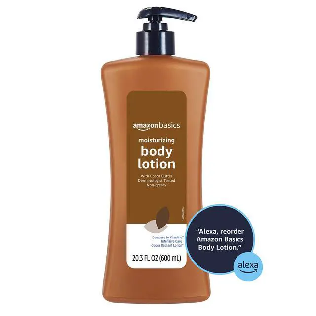Alt view image 2 of 3 - Moisturizing Cocoa Butter Body Lotion for Dry Skin, Non-Greasy, Paraben Free, Lightly Scented, 20.3 Fl Oz