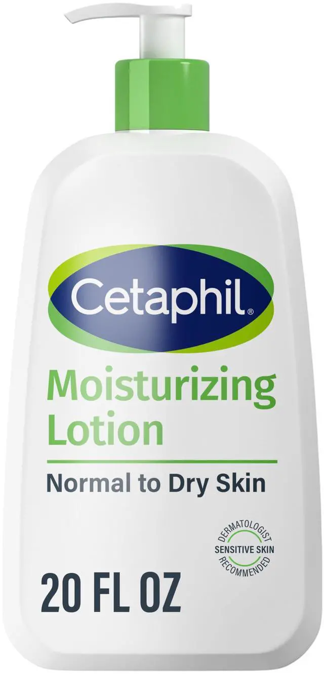 Main image of Face & Body Moisturizer, Hydrating Moisturizing Lotion for All Skin Types, Suitable for Sensitive Skin, NEW 20 oz, Fragrance Free, Hypoallergenic, Non-Comedogenic