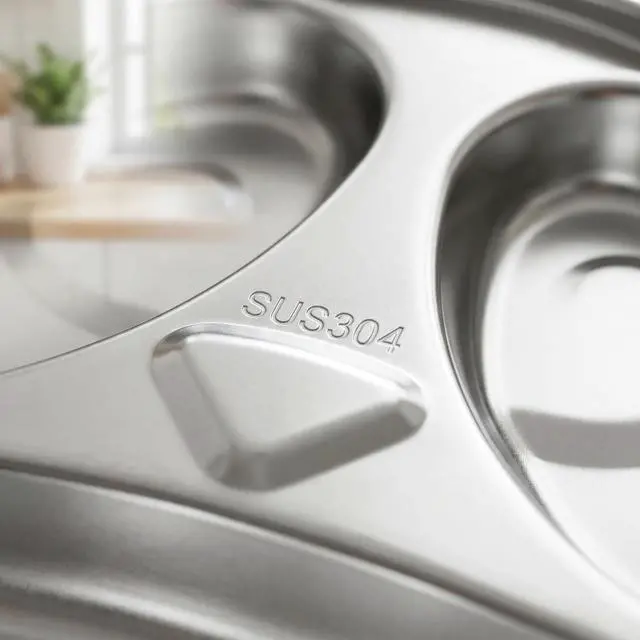 Alt view image 3 of 7 - Set of 4 Stainless Steel Divided Plates, 3 Sections Unbreakable Dinner Plates, Cute Panda Shape Divided Plates for Picky Eaters, Lunch, Camping