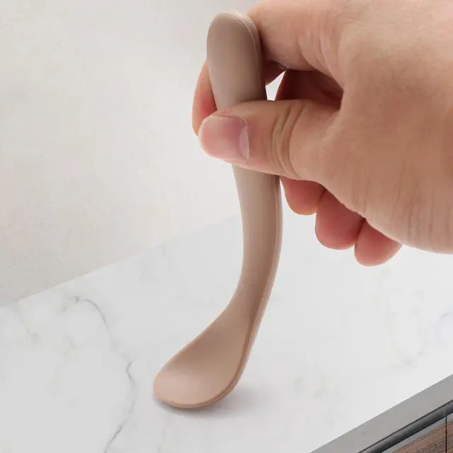 Alt view image 6 of 7 - Baby Spoons, 6 Pack First Stage Silicone Feeding Spoons, Soft Tip Feeding Baby Utensils, Baby Led Weaning Supplies Training Spoons, Dishwasher and Boil Safe