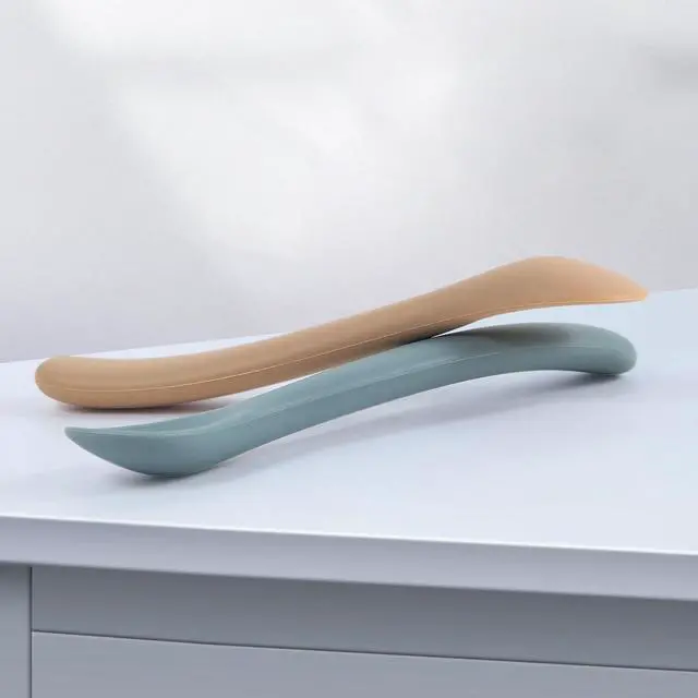 Alt view image 5 of 7 - Baby Spoons, 6 Pack First Stage Silicone Feeding Spoons, Soft Tip Feeding Baby Utensils, Baby Led Weaning Supplies Training Spoons, Dishwasher and Boil Safe