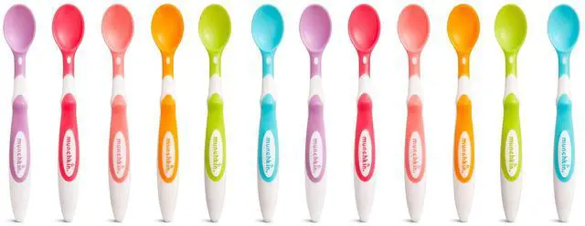 Main image of Soft Tip Baby Spoons, BPA Free, 12 Pack