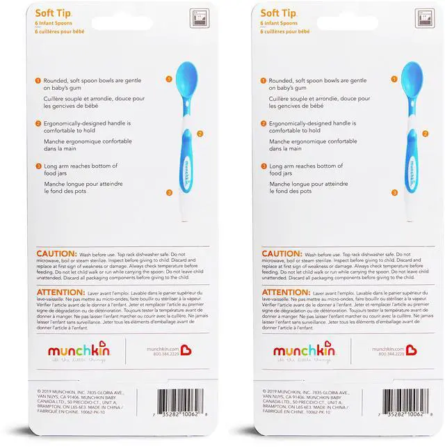 Alt view image 6 of 6 - Soft Tip Baby Spoons, BPA Free, 12 Pack