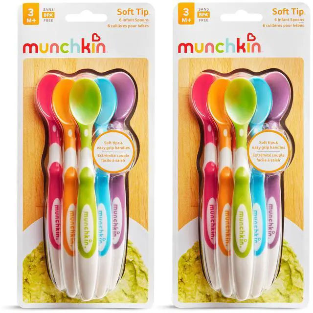 Alt view image 5 of 6 - Soft Tip Baby Spoons, BPA Free, 12 Pack