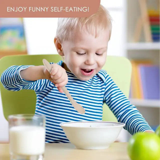 Alt view image 7 of 7 - 6-Piece Silicone Baby Feeding Spoons, First Stage Infant Spoons, Soft-Tip Easy on Gums I Baby Training Spoon | Infant Utensils Feeding Supplies, Dishwasher & Boil-proof