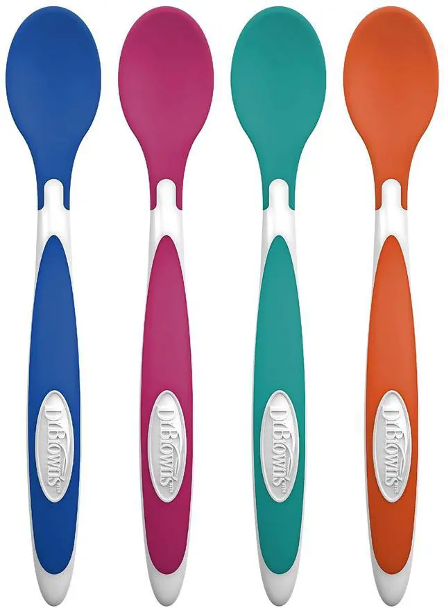 Main image of Designed to Nourish TempCheck Spoons, 4-Pack, Blue