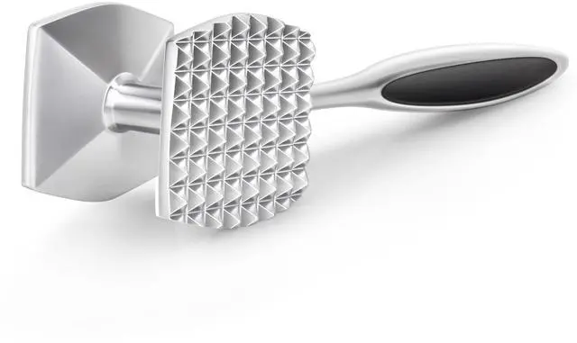 Main image of Meat Tenderizer Hammer Tool Pounder For Tenderizing Steak Beef Poultry, Heavy Duty Dual-Sided Mallet with Soft Grip Handle - Multifunctional Kitchen Beater for Chicken,Fish, Baking