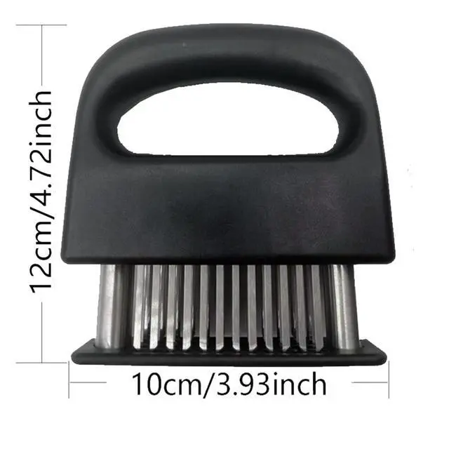 Alt view image 6 of 6 - Meat Tenderizer Tools with 48 Stainless Steel Blades Cooking for Your Kitchen