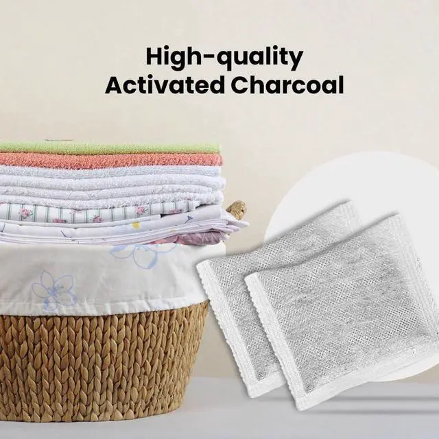 Alt view image 5 of 6 - Pack of 12 +1 - Compatible with Diaper Genie - All Natural Baby Diaper Pail Deodorizer - Overstuffed - Activated Charcoal Air Purifier - * Made by Green Piece in the USA *