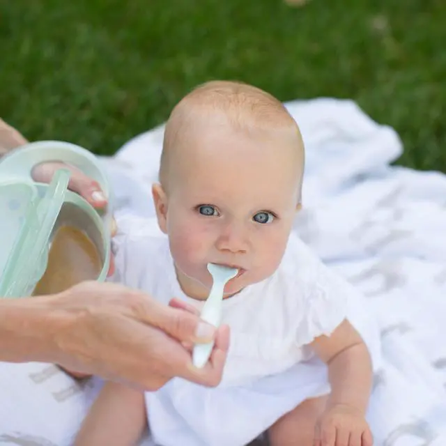 Alt view image 4 of 7 - Travel Fresh Bowl and Snap-in Spoon for Toddler Feeding On the Go, BPA-Free, 4m+ (Color May Vary)