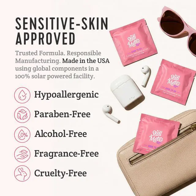 Alt view image 5 of 7 - Feminine Fresh - Flushable Wipes, Individually Wrapped Cleansing Travel Friendly PH balanced Unscented with Sunflower, Rosemary and Aloe (30 on-the-go singles)