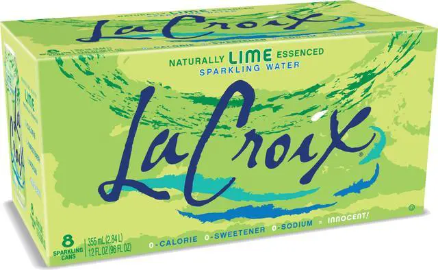 Main image of Sparkling Water, Lime, 12 Fl Oz (pack of 8)