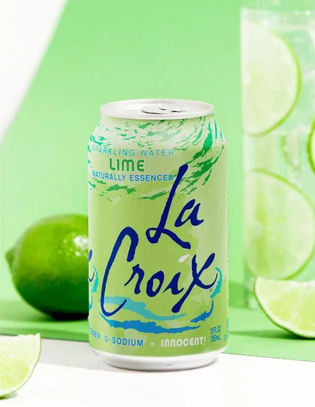 Alt view image 4 of 4 - Sparkling Water, Lime, 12 Fl Oz (pack of 8)