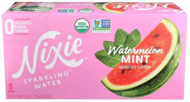 Main image of Organic Watermelon Mint Sparkling Water 8 Pack, 12 FZ