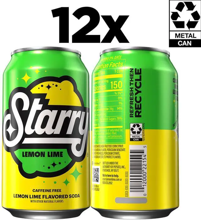 Alt view image 2 of 4 - Lemon Lime Soda Pop, 12 Fl Oz Cans (Pack of 12)