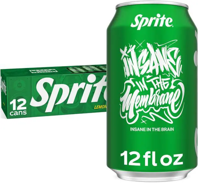 Main image of Lemon-Lime Caffeine Free Soda Soft Drink Fridge Pack Cans, 12 fl oz, 12 Pack