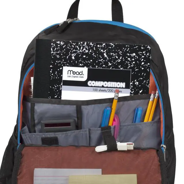 Alt view image 7 of 7 - Composition Notebook, Wide Ruled Paper, 7.5" x 9.75", 100 Sheets, Black Marble (09910)