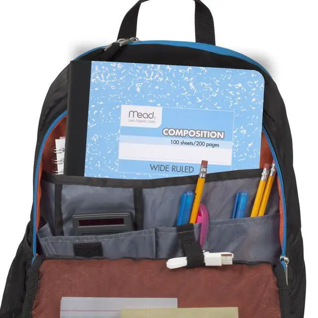 Alt view image 4 of 6 - Composition Notebook, Wide Ruled 7.5" x 9.75" Paper, 100 Sheets, Assorted Colors, 6 Pack (950054-ECM)