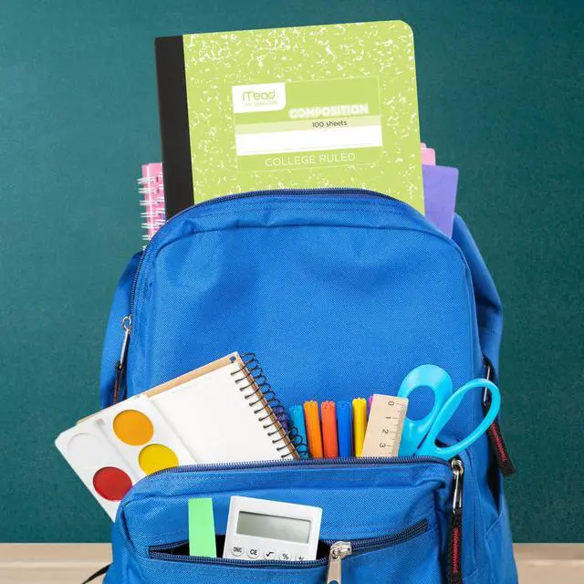 Alt view image 6 of 6 - Composition Notebook, College Ruled 7.5" x 9.75" Paper, 100 Sheets, Assorted Pastel Colors, 6 Pack (850218)