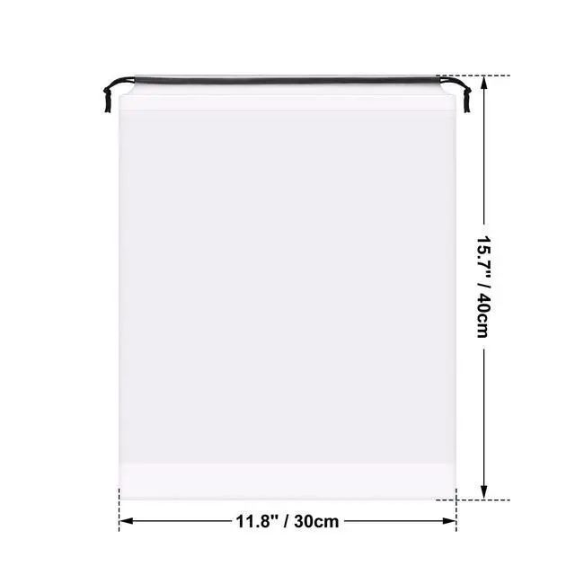 Alt view image 2 of 7 - 23 Pack Shoe Bags for Travel, 11.8" x 15.7" Waterproof Travel Shoe Bags for Packing,Large Travel Bag for Shoes, Storage Bags Travel Essentials Men for and Women