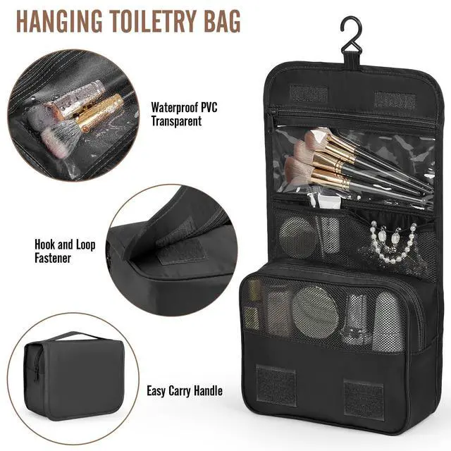 Alt view image 3 of 7 - 10 Set/8 Set Packing Cubes for Travel Essentials,Anti-Wrinkle Buckled Suitcase Organizer for Shoe & Toiletry Bag,Carry On Luggage Bag for Airplane & College Dorm Room Accessories,Women Men Gifts