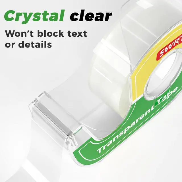 Alt view image 2 of 7 - Tape, 24 Rolls Clear Tape Refills for Dispenser, Transparent Tape, 3/4 in x 800 in Tape Rolls, Strong Adhesive Tape for Gift Wrapping, Home, School & Office Tape