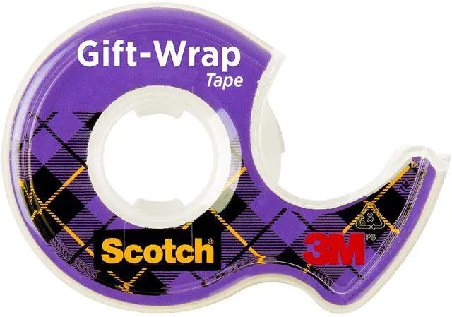 Alt view image 2 of 7 - Scotch Gift Wrap Tape, Invisible, 0.75 in. x 650 in., 1 Tape Rolls With Dispensers