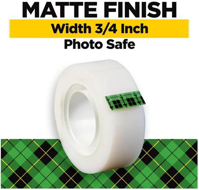 Alt view image 2 of 7 - Magic Tape, Invisible, Home Office Supplies and Back to School Supplies for College and Classrooms, 1 Roll