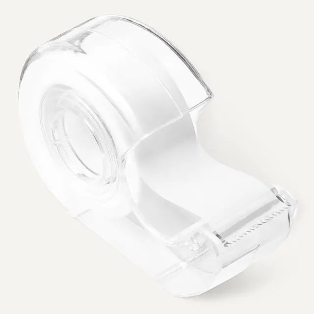 Alt view image 4 of 5 - Matte Finish Invisible Tape with Dispenser, 3/4" x 300" (8.33 Yards), Translucent, 3-Pack
