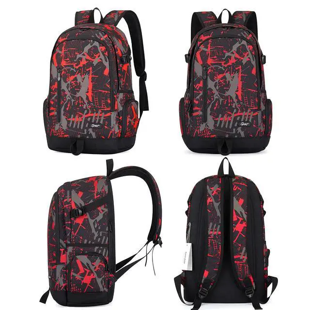 Alt view image 2 of 6 - School Backpack Travel Bag for Men & Women Lightweight College Back Pack with Laptop Compartmen