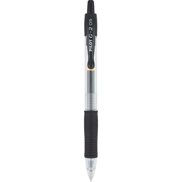 Alt view image 3 of 6 - G2 Premium Gel Roller Pens, Extra Fine Point 0.5 mm, Gel Pens Black Ink, Pack of 12 - Ideal for School, Journaling & Office Writing