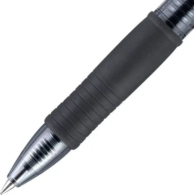 Alt view image 2 of 5 - G2 Pens, Premium Refillable and Retractable Rolling Ball Gel Pens, Fine Point, 0.7mm, Black Ink, 8-Pack (15298)