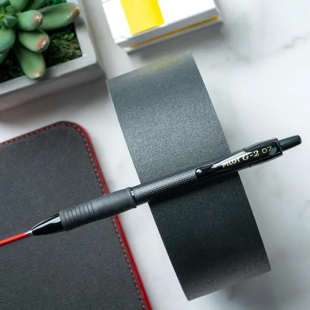 Alt view image 7 of 7 - G2 Edge Premium Gel Roller Pens, Fine Point 0.7 mm, Gel Pens Black Ink, Pack of 12 - Ideal for School, Journaling & Office Writing