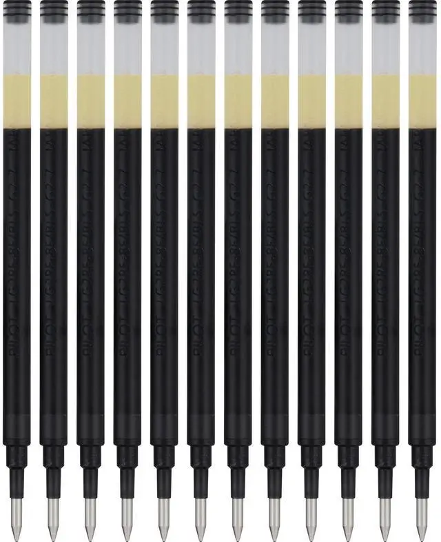 Main image of G2 Gel Ink Refills, Fine Point 0.7 mm, G2 Pen Refills, Black, Pack of 12