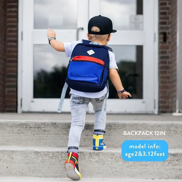 Alt view image 2 of 7 - Toddler Preschool Backpack for Boys 2-4,Mini