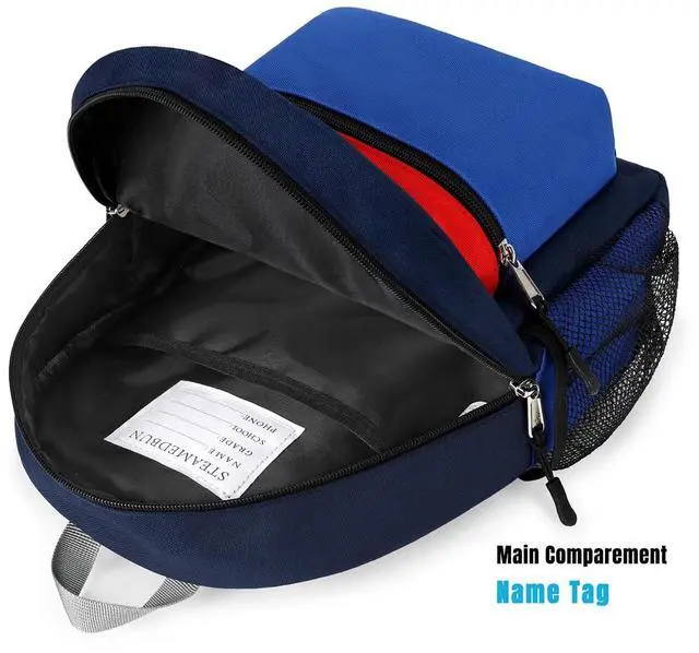 Alt view image 4 of 7 - Toddler Preschool Backpack for Boys 2-4,Mini