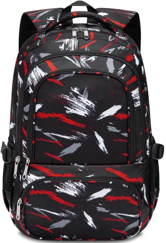 Main image of Kids Backpacks for Boys Girls Ages 6-8 8-10 10-12 Elementary Middle School Backpack 17 Inch Back to School Bookbag with Laptop Compartment Mochilas Escolares para Niños Niñas (Coal Black)