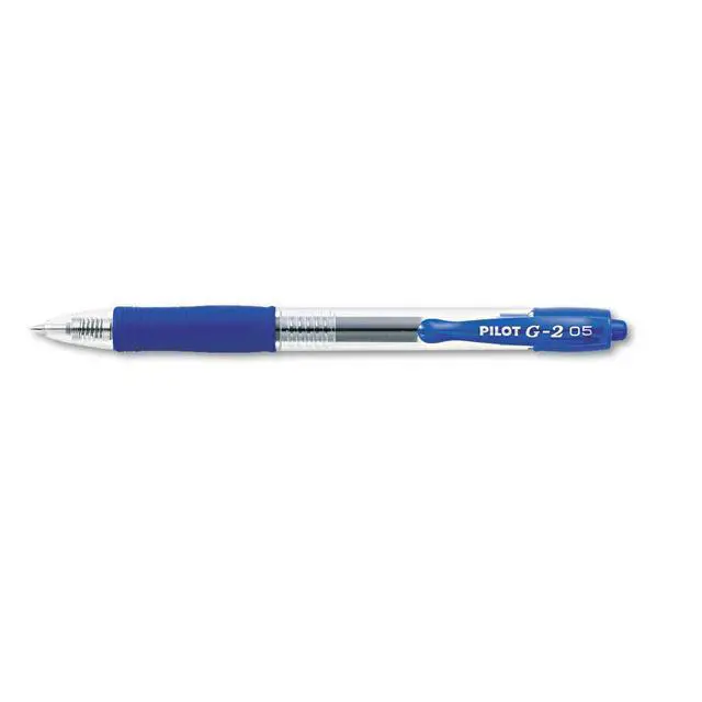Alt view image 2 of 5 - G2 Premium Gel Roller Pens, Extra Fine Point 0.5 mm, Blue Ink Pens Extra Fine Point, Pack of 12 - Ideal for School, Journaling, and Office Writing