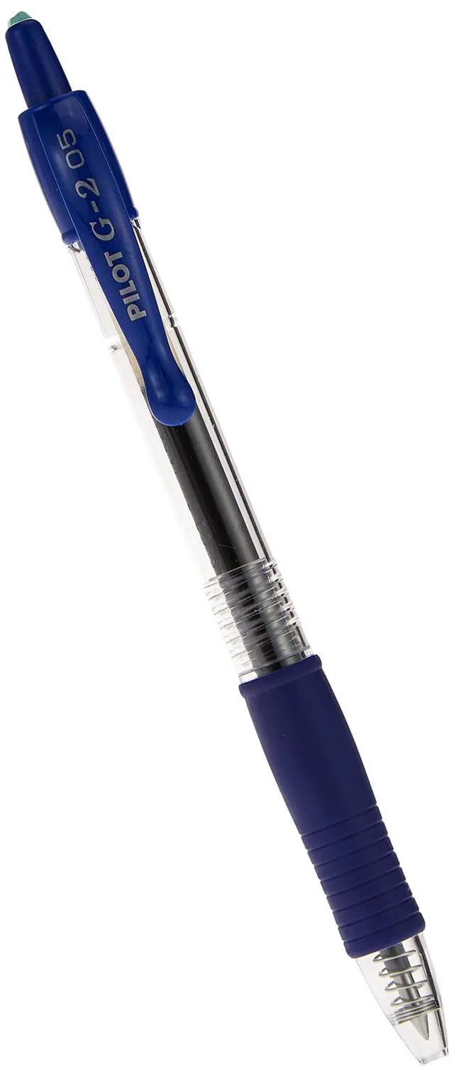Alt view image 4 of 5 - G2 Premium Gel Roller Pens, Extra Fine Point 0.5 mm, Blue Ink Pens Extra Fine Point, Pack of 12 - Ideal for School, Journaling, and Office Writing