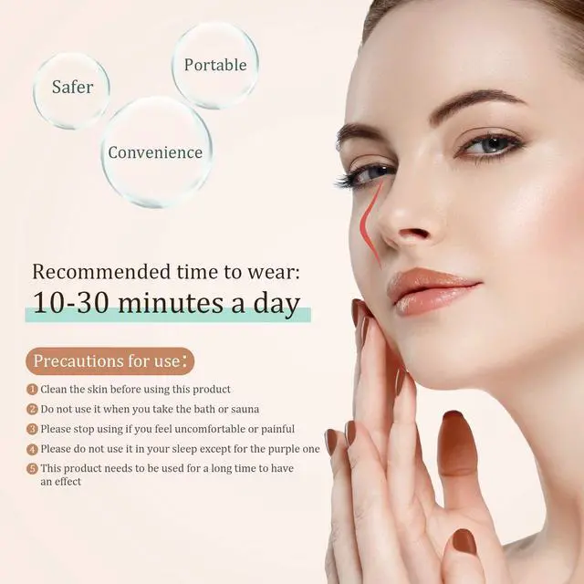 Alt view image 4 of 7 - 5 Pieces Nose Clip Nose up Lifting Clips Nose Lifters Beauty Clips Silicone Nose Bridge Slimming Clips Nose Massagers Tools for Women