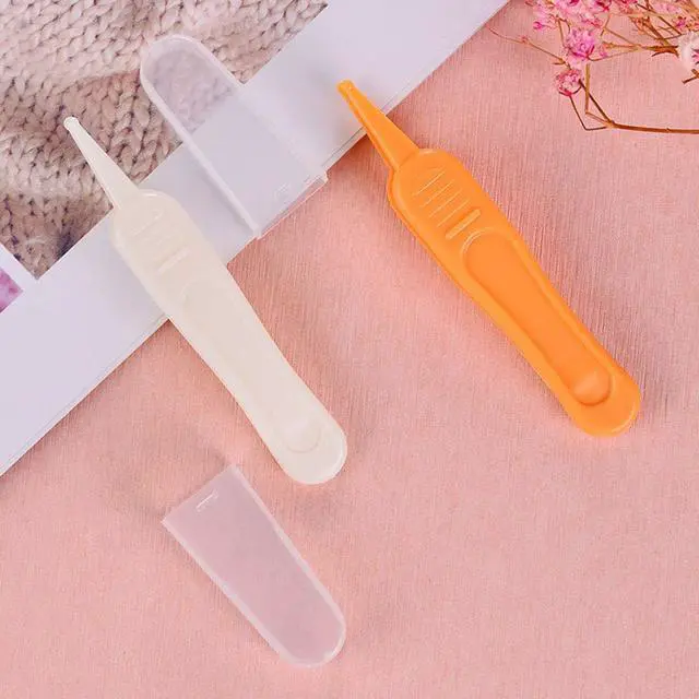 Alt view image 6 of 7 - 4 Pieces Nose Cleaning Tweezers Safe and Effective Clip Care Ear Nose Navel Clean Tool Nipper Plier Pincet Forceps