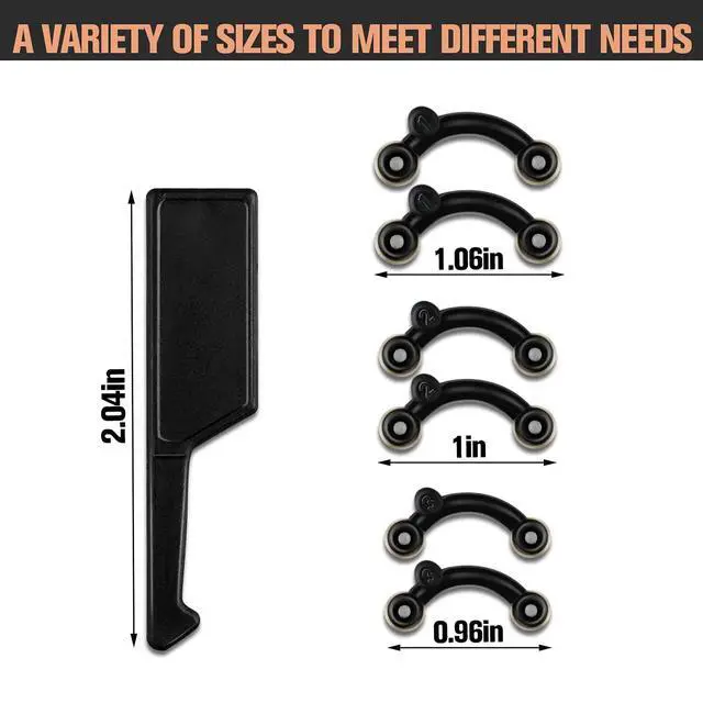 Alt view image 2 of 7 - 2 Sets Nose up Lifting Shaper Clip Clipper Nose Shaper Lifter Inserts Shaping Clip Silicone Beauty Tools Invisible Face Slimming Device