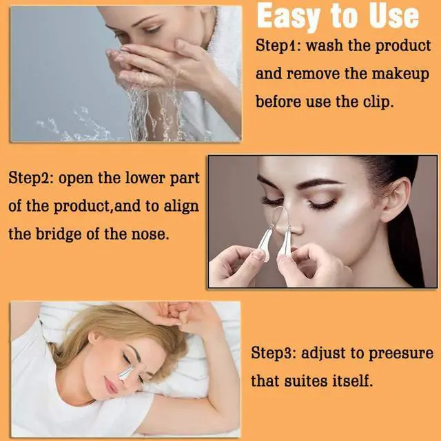 Alt view image 6 of 7 - Nose Shaper Clip - Up Lifting Clip, Pain-Free Soft Silicone Nose Slimming Device, Bridge Straightener Corrector Beauty Tool