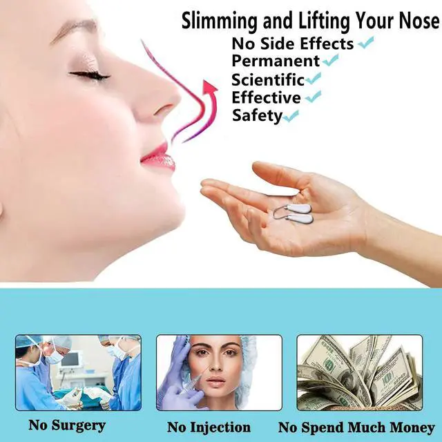 Alt view image 3 of 7 - Nose Shaper Clip - Pain-Free Nose Bridge Straightener Corrector & Rhinoplasty Device