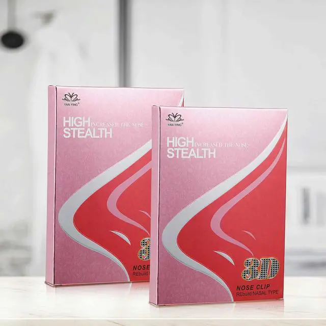 Alt view image 7 of 7 - 2 Sets Nose up Lifting Shaper Clip Clipper Nose Shaper Lifter Inserts Shaping Clip Silicone Beauty Tools Invisible Face Slimming Device