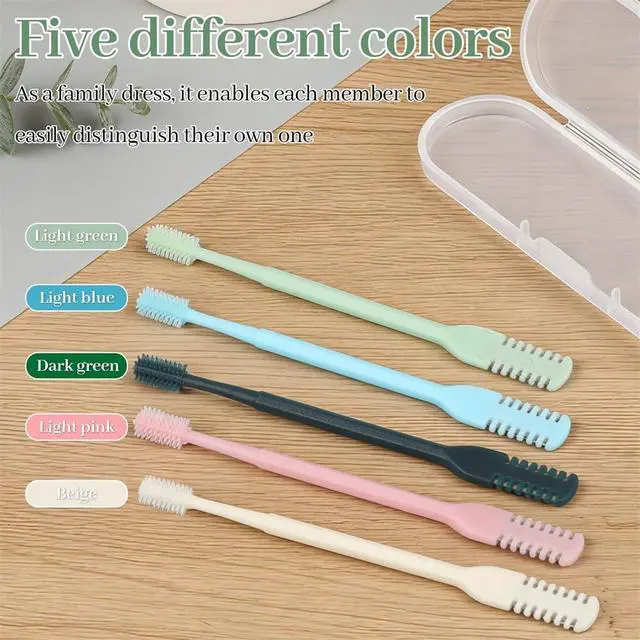 Alt view image 5 of 7 - 5Pcs 2-in-1 Double Sided Nose Knife Nasal Hair Cutter for Women&Men
