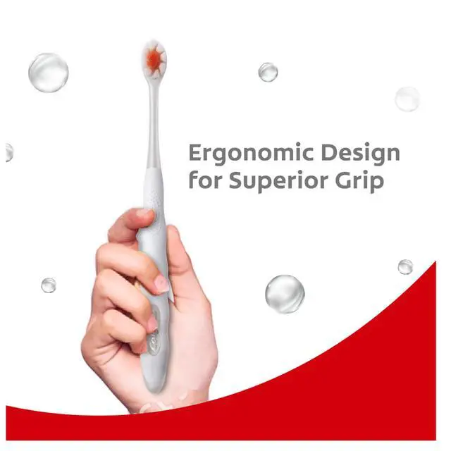 Alt view image 7 of 7 - Gentle UltraFoam Ultra Soft Bristles Manual Toothbrush for adults, 2 Pcs, Soft Bristles for Superior Clean, Multicolor