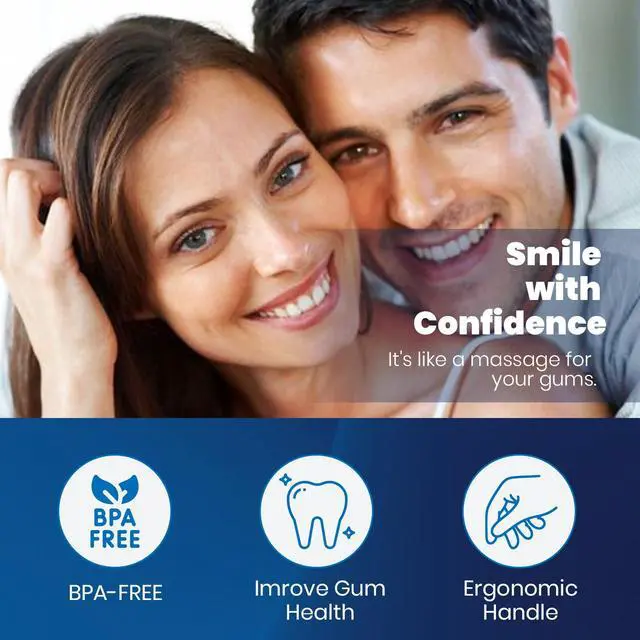 Alt view image 6 of 7 - Extra Soft Toothbrushes for Adults - 10000 Micro Nano Bristles for Sensitive Teeth, Gum Recession and Elderly (Diamond Shaped Head, 6 Count)