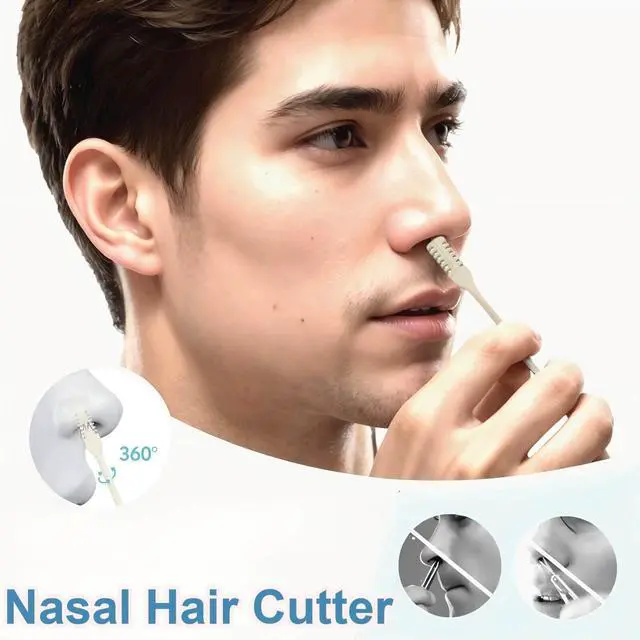 Alt view image 2 of 7 - 6PCS 2026 Upgraded Nasal Hair Cutter for Men & Women